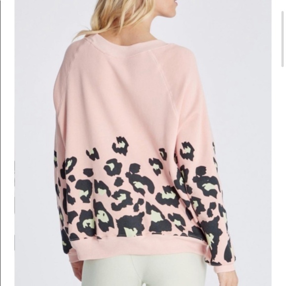 WILDFOX SPOTTED SUMMERS SWEATSHIRT DOVE COUTURE GOING SOMEWHERE - Picture 3 of 9